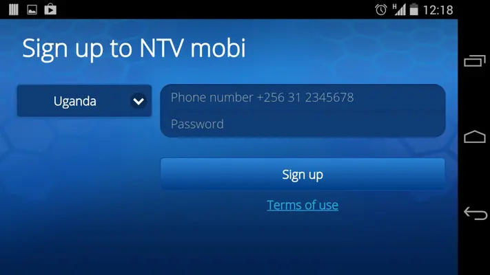 NTV Mobi android App screenshot 0